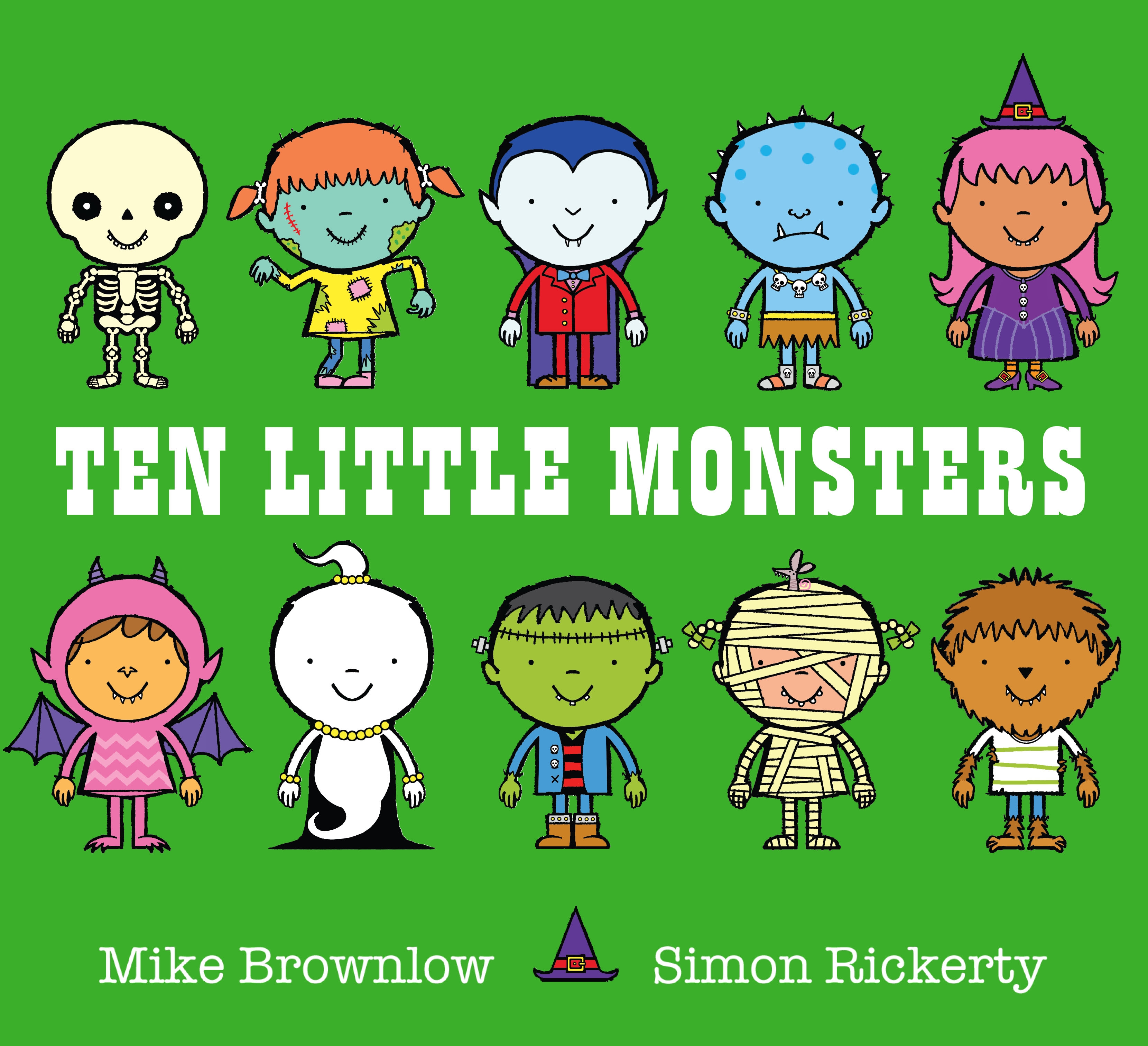 Ten Little Monsters by Simon Rickerty | Hachette Childrens UK
