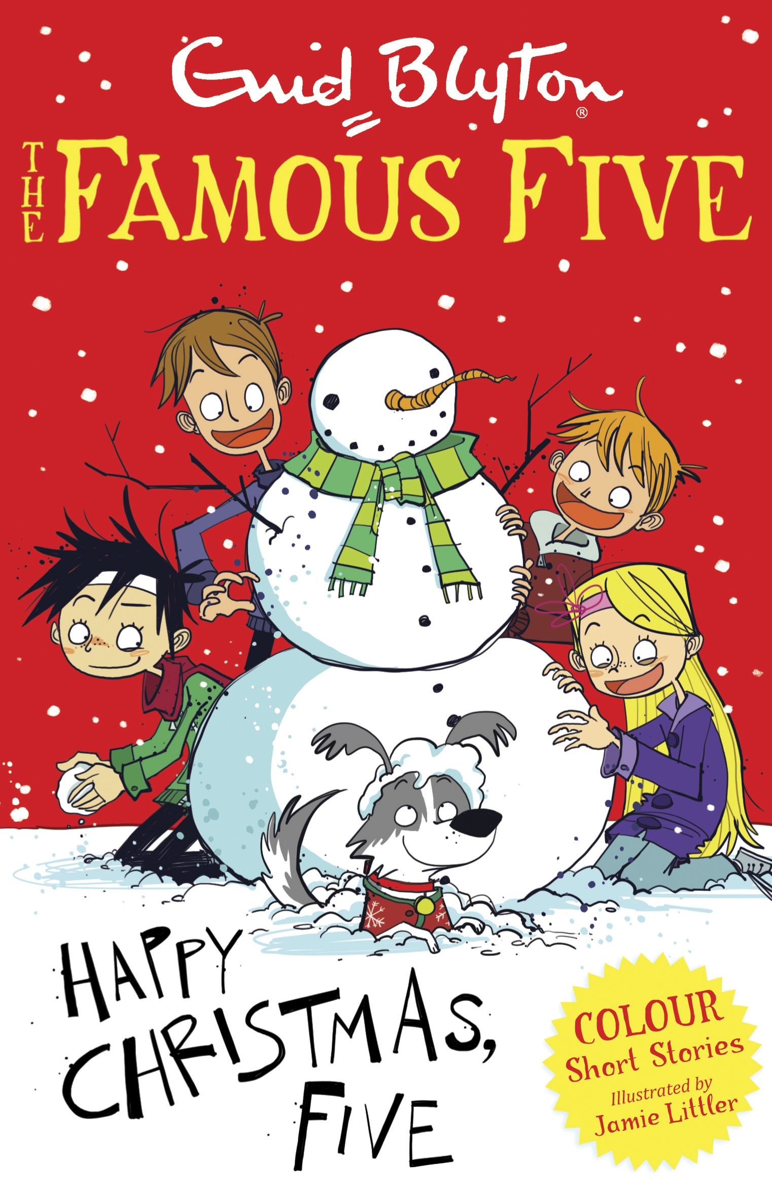 Film fanatic Famous Five Colour Short Stories: Happy Christmas, Five! by Enid Blyton