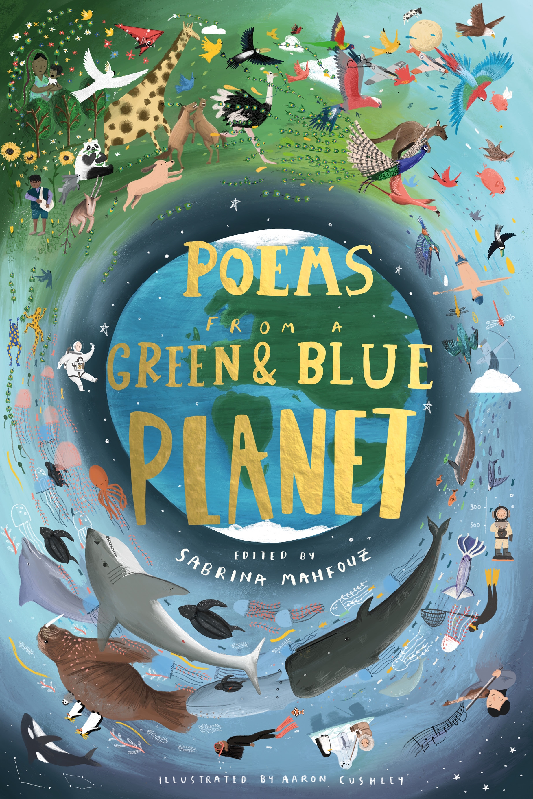 30+ best christmas poems for kids! Poems from a Green and Blue Planet by Sabrina Mahfouz | Hachette Childrens UK
