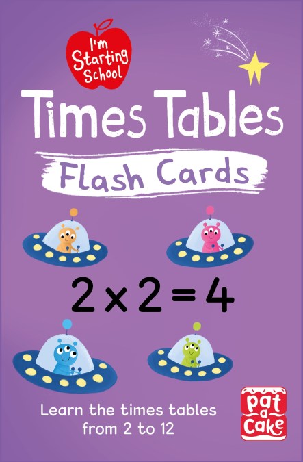 I'm Starting School: Times Tables Flash Cards