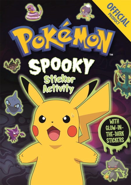 Official Pokémon Spooky Sticker Book