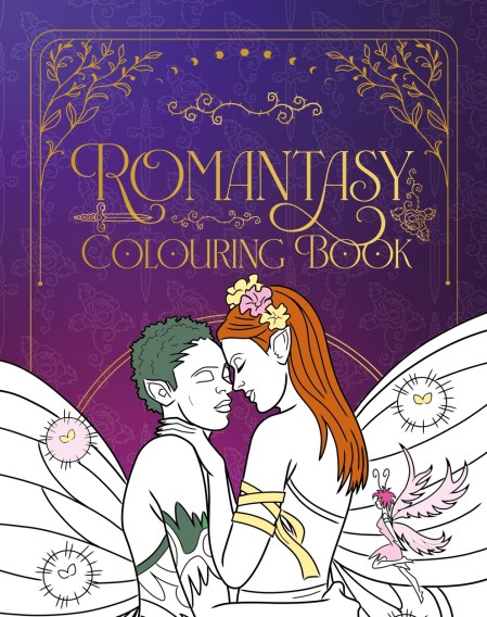 Romantasy Colouring Book